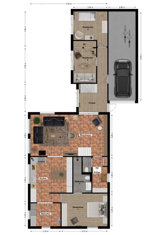 mediumsize floorplan